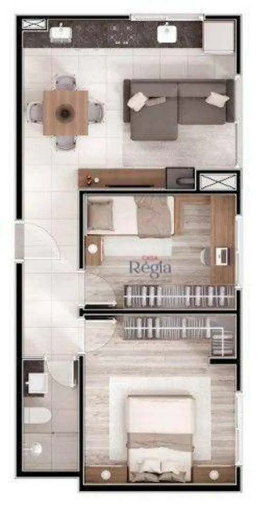 Apartamento, 2 quartos, 62 m² - Foto 7