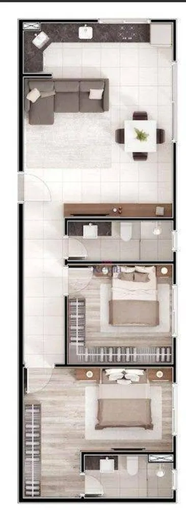 Apartamento, 2 quartos, 62 m² - Foto 11