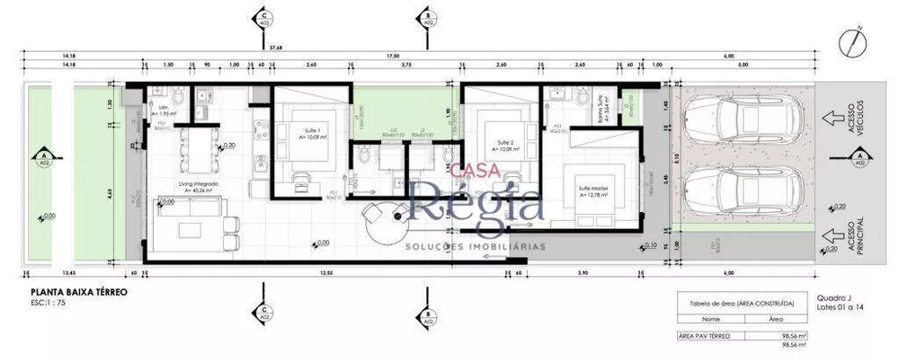 Casa de Condomínio à venda com 3 quartos, 98m² - Foto 10