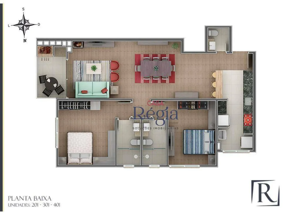Apartamento, 2 quartos, 98 m² - Foto 6