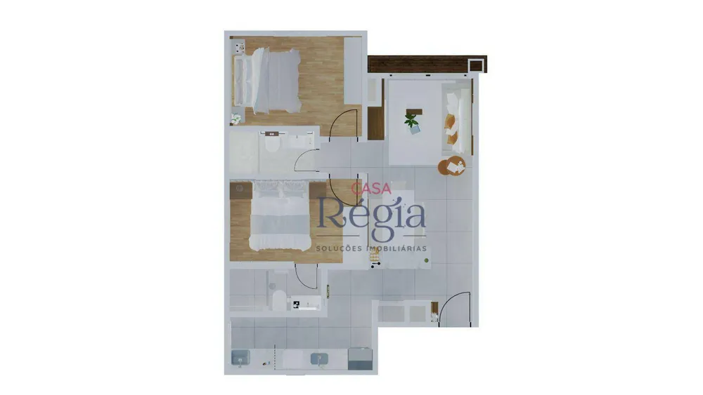 Apartamento, 2 quartos, 88 m² - Foto 11