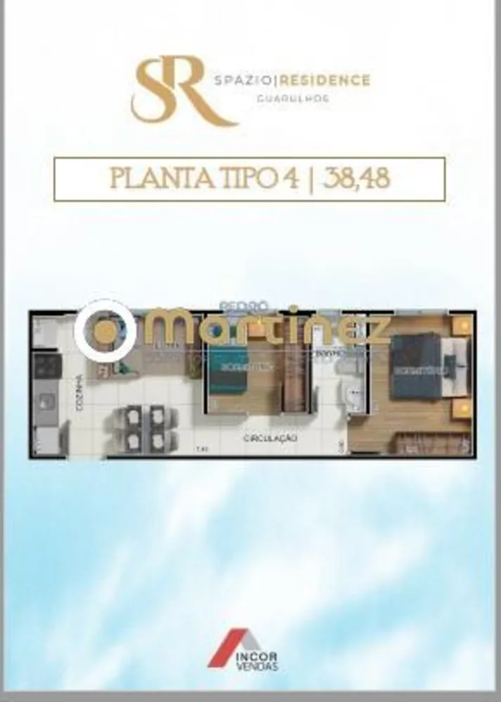 Apartamento, 2 quartos, 42 m² - Foto 3