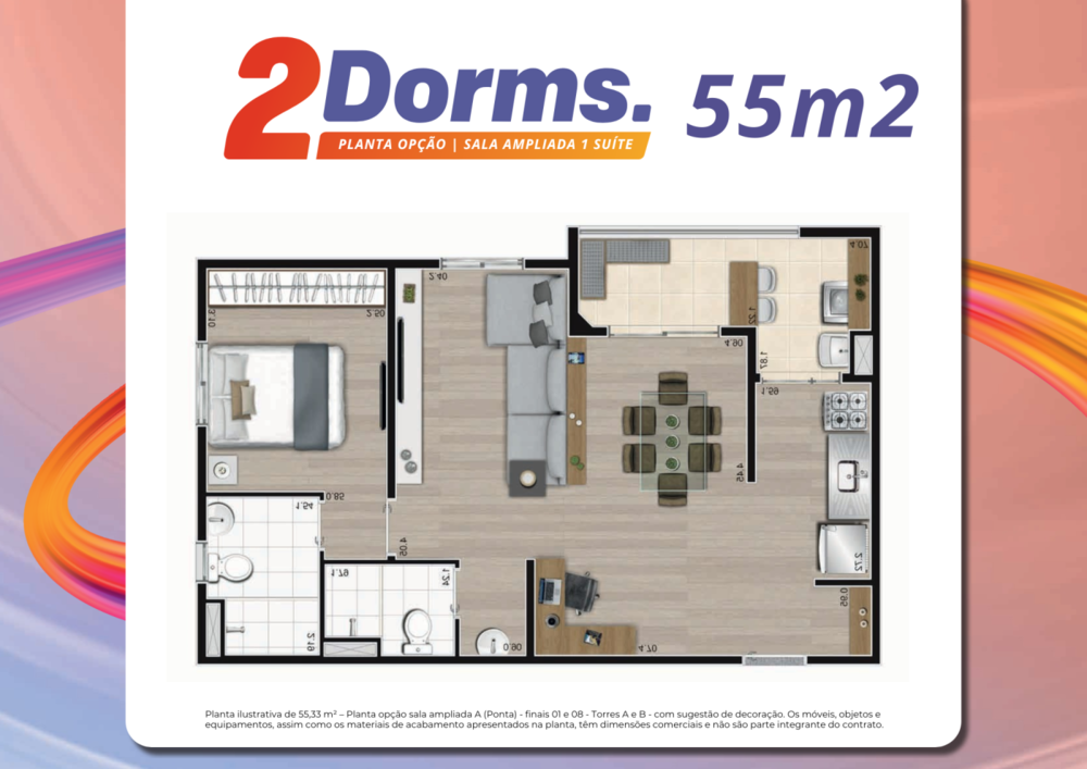 Apartamento, 2 quartos, 47 m² - Foto 25