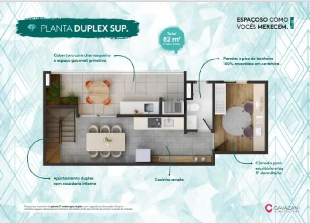 Apartamento, 2 quartos, 43 m² - Foto 4