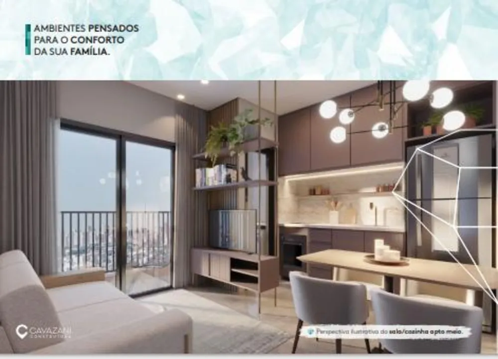 Apartamento, 2 quartos, 43 m² - Foto 2