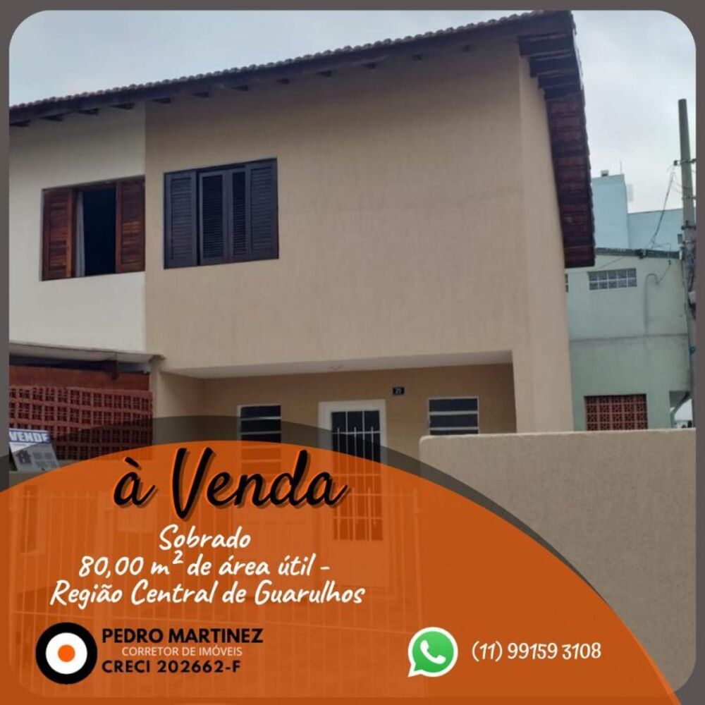 Sobrado à venda com 2 quartos, 70m² - Foto 1