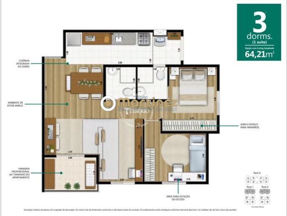 Apartamento à venda com 2 quartos, 55m² - Foto 12