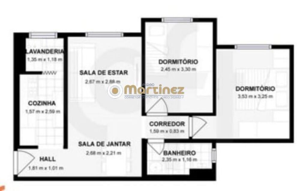 Apartamento, 2 quartos, 48 m² - Foto 12