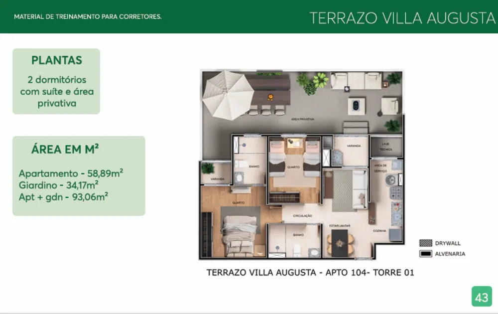 Apartamento, 2 quartos, 55 m² - Foto 1