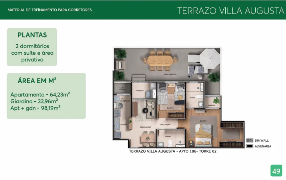 Apartamento, 2 quartos, 55 m² - Foto 4