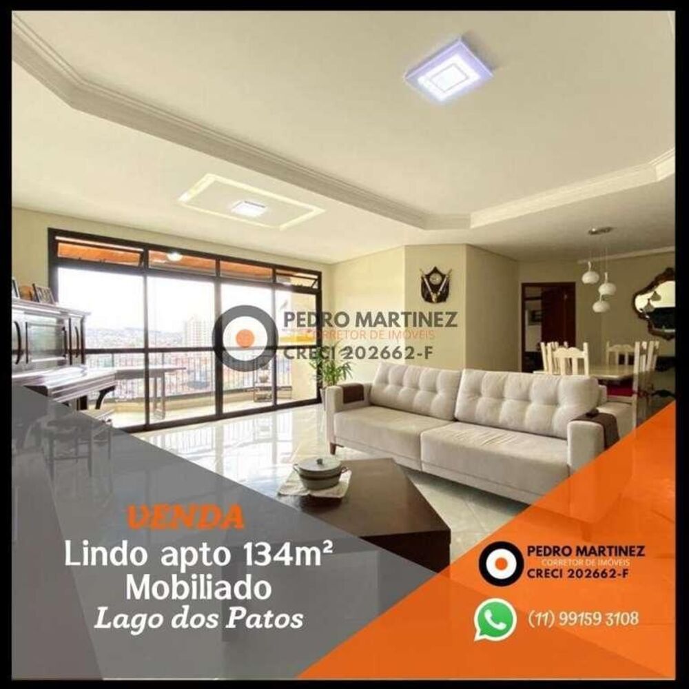 Apartamento, 3 quartos, 134 m² - Foto 1