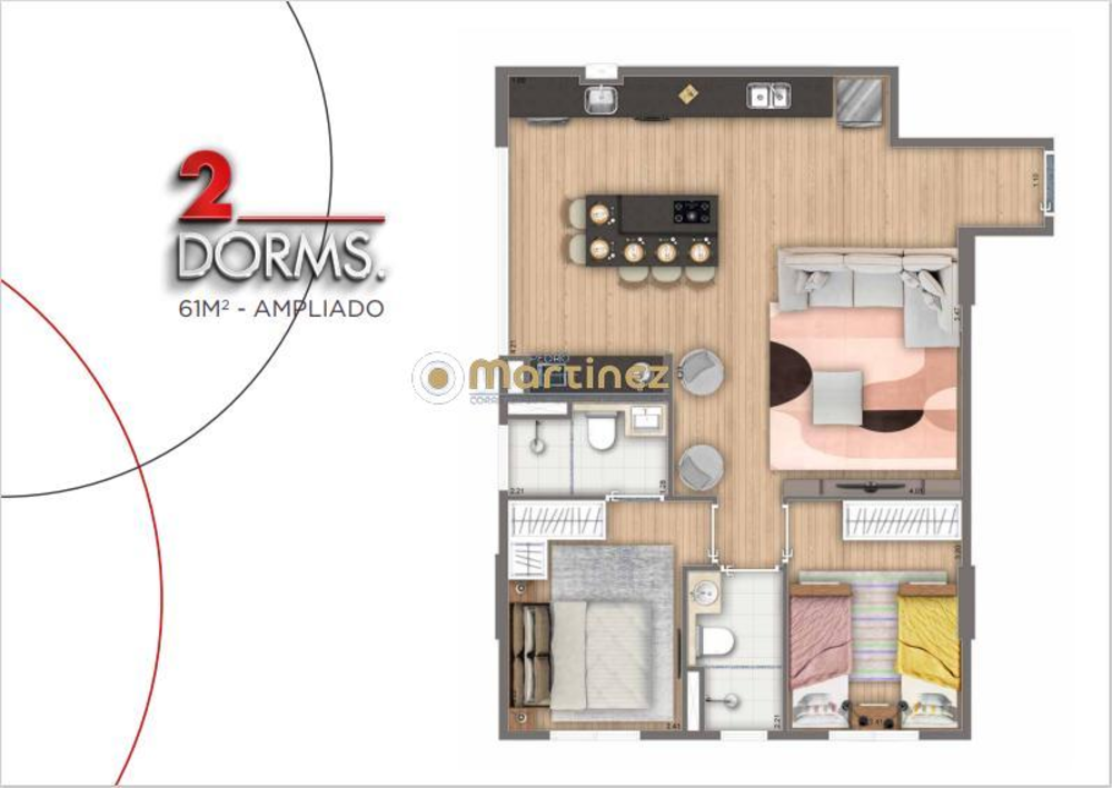 Apartamento, 2 quartos, 58 m² - Foto 11
