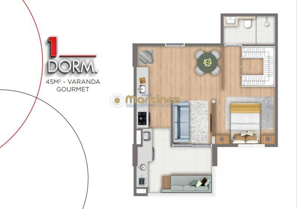 Apartamento, 2 quartos, 58 m² - Foto 9