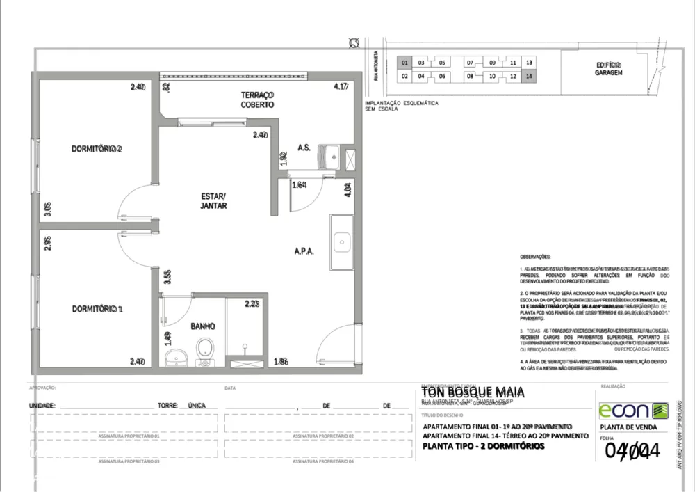 Apartamento, 2 quartos, 44 m² - Foto 4