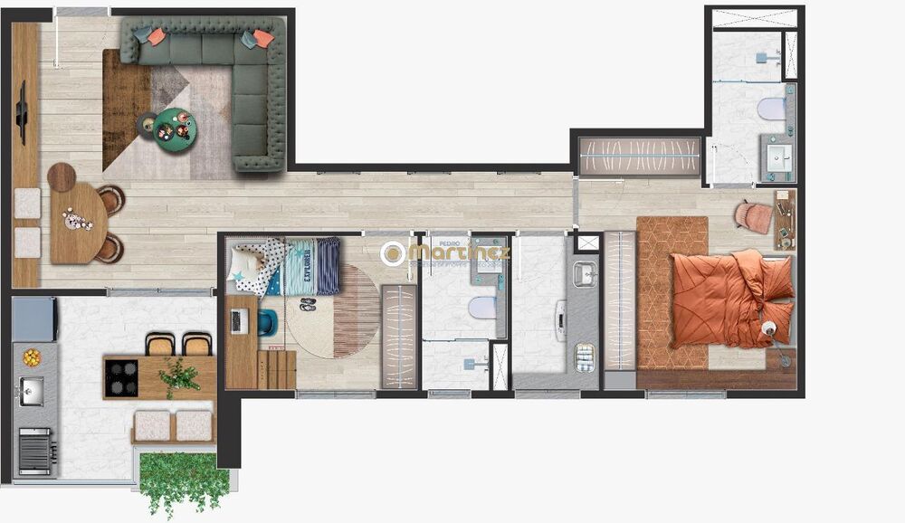 Apartamento, 2 quartos, 67 m² - Foto 12