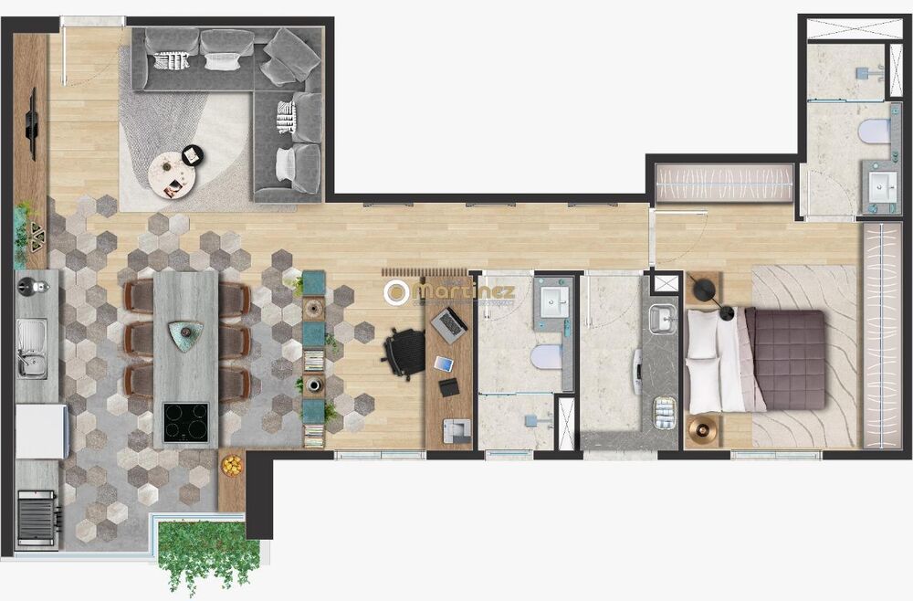 Apartamento, 2 quartos, 67 m² - Foto 14