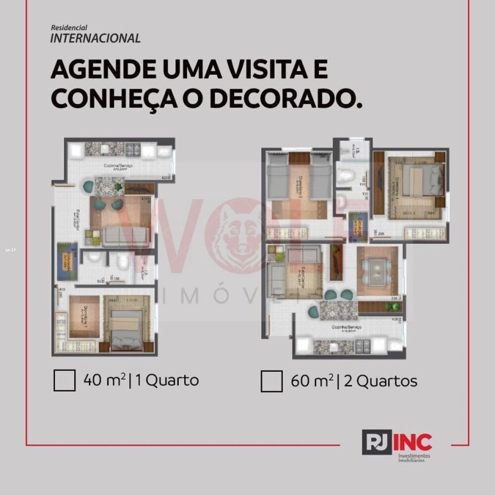 Apartamento, 2 quartos - Foto 1