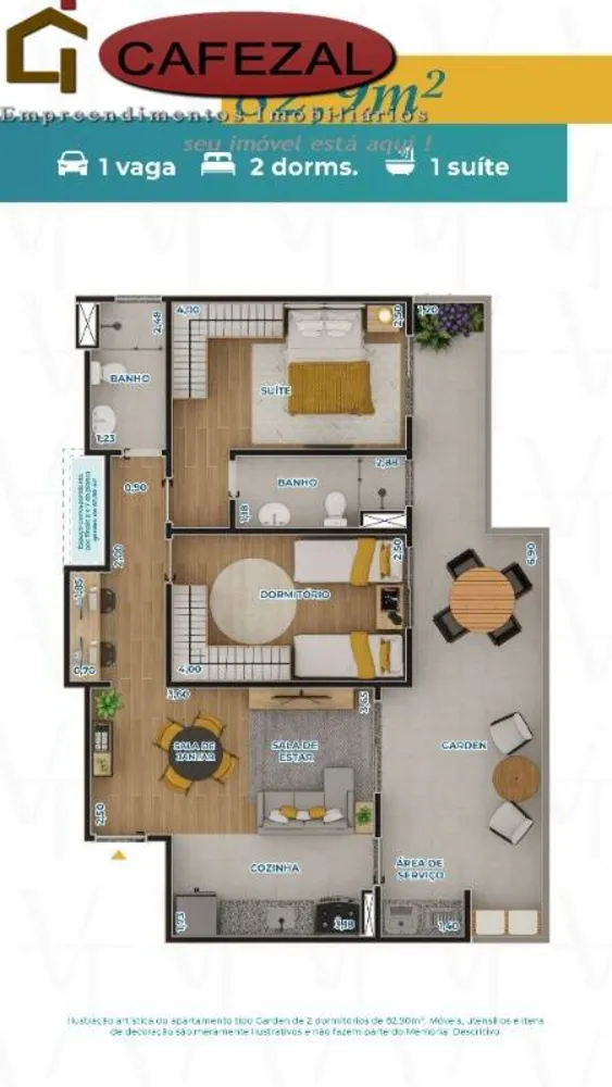 Apartamento, 2 quartos, 66 m² - Foto 6