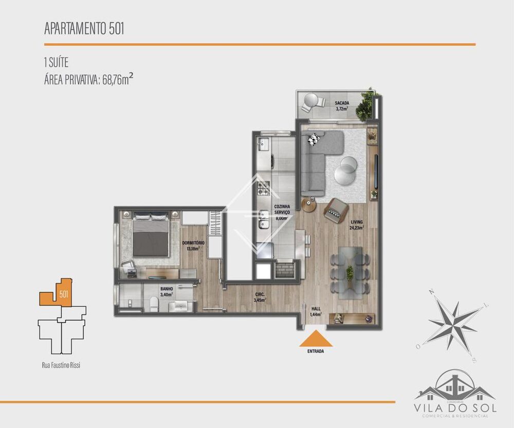Apartamento, 2 quartos, 92 m² - Foto 4