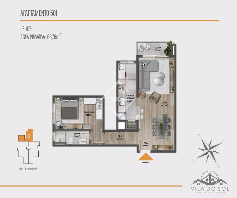 Apartamento, 2 quartos, 92 m² - Foto 16