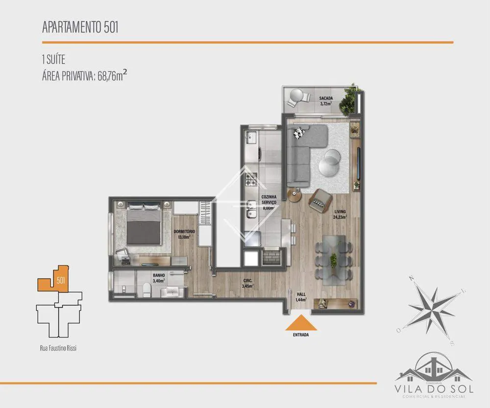 Apartamento, 2 quartos, 92 m² - Foto 19