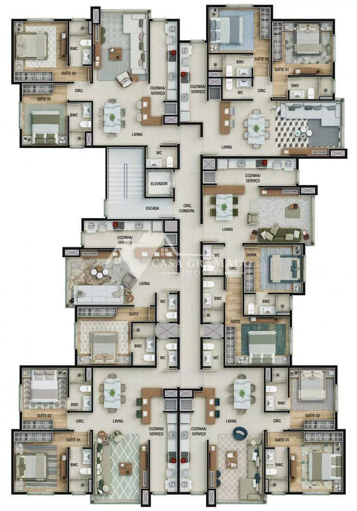 Apartamento, 2 quartos, 80 m² - Foto 6