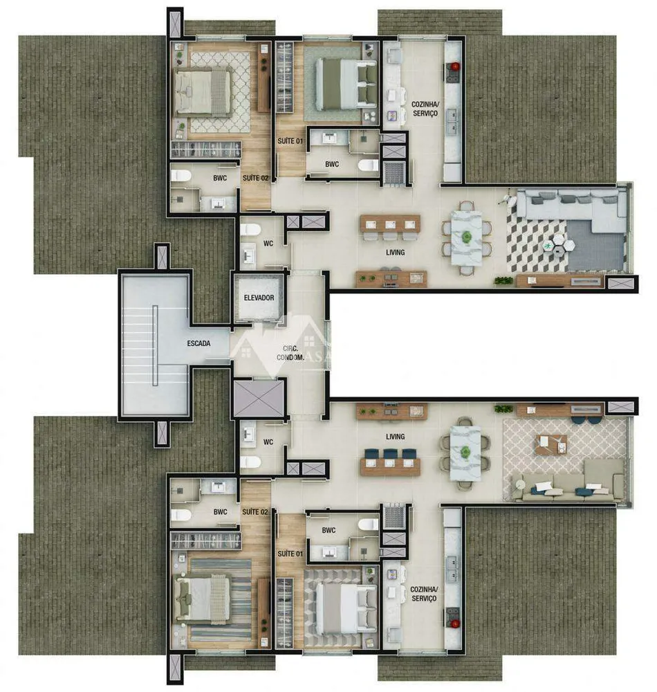 Apartamento, 2 quartos, 80 m² - Foto 18