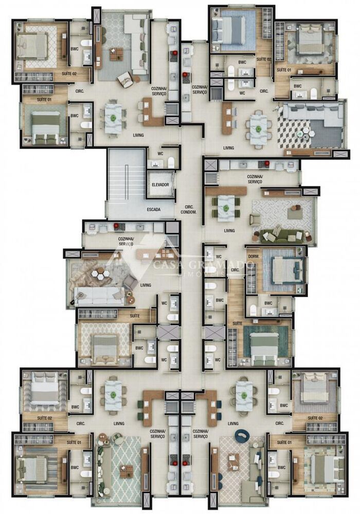 Apartamento, 2 quartos, 80 m² - Foto 4