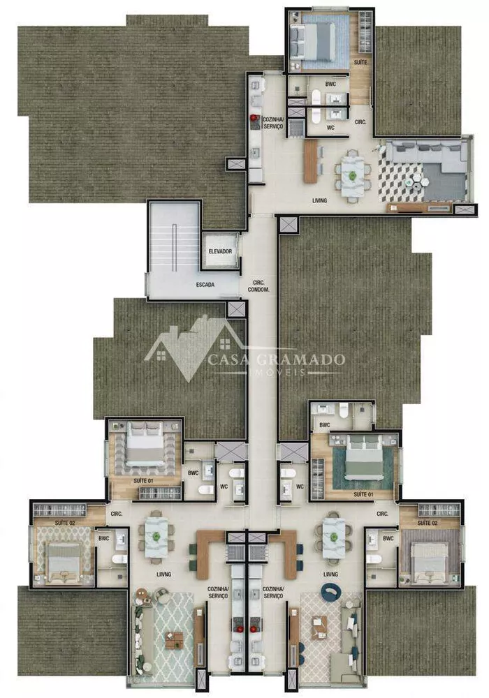 Apartamento, 2 quartos, 80 m² - Foto 8