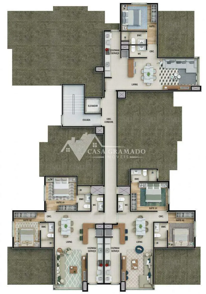 Apartamento, 2 quartos, 80 m² - Foto 16