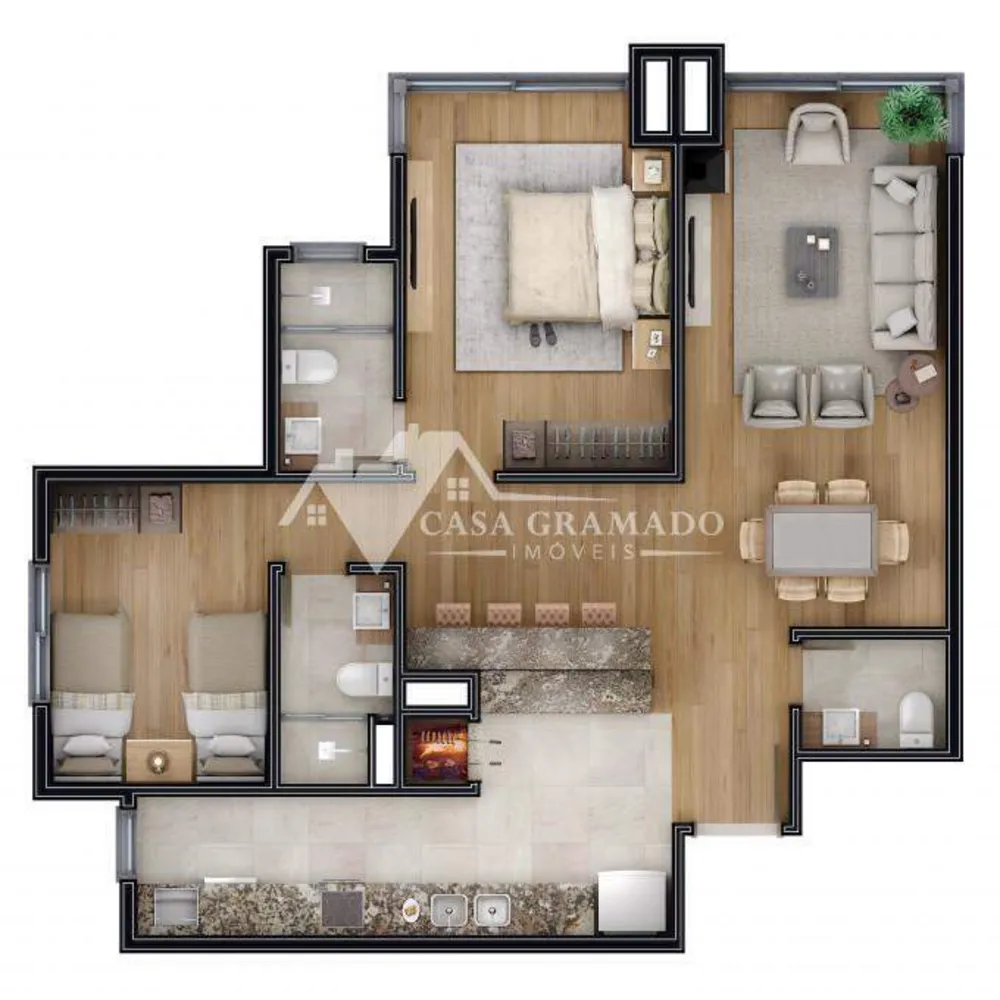 Apartamento, 2 quartos, 85 m² - Foto 16