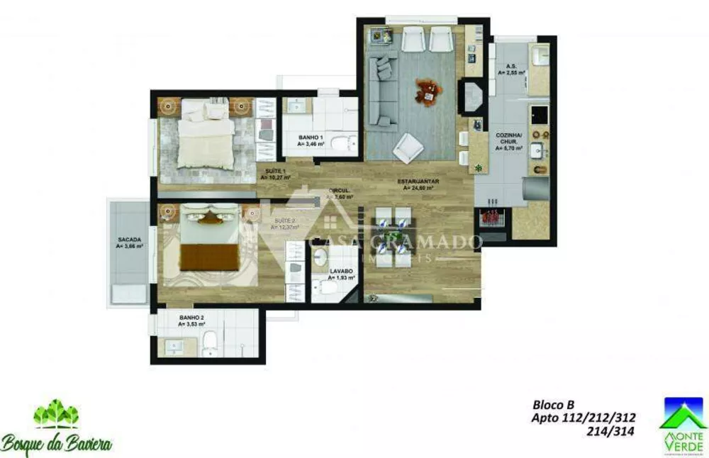 Apartamento, 3 quartos, 152 m² - Foto 6