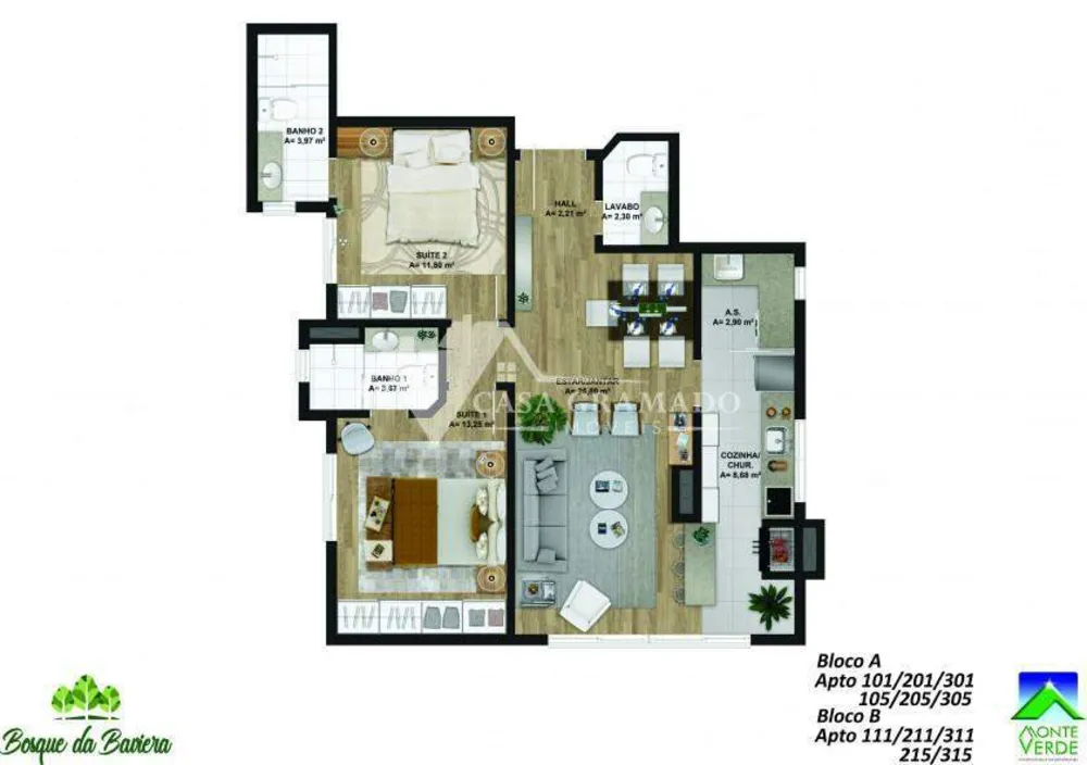 Apartamento, 3 quartos, 152 m² - Foto 18
