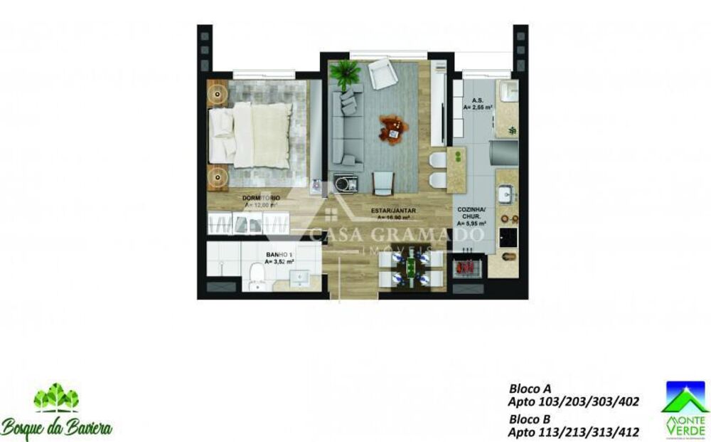 Apartamento, 3 quartos, 152 m² - Foto 1