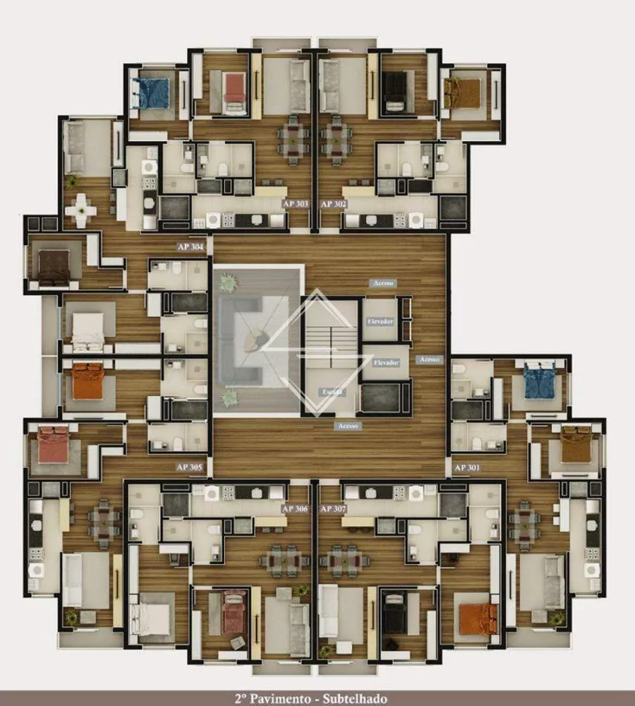 Apartamento, 2 quartos, 80 m² - Foto 3