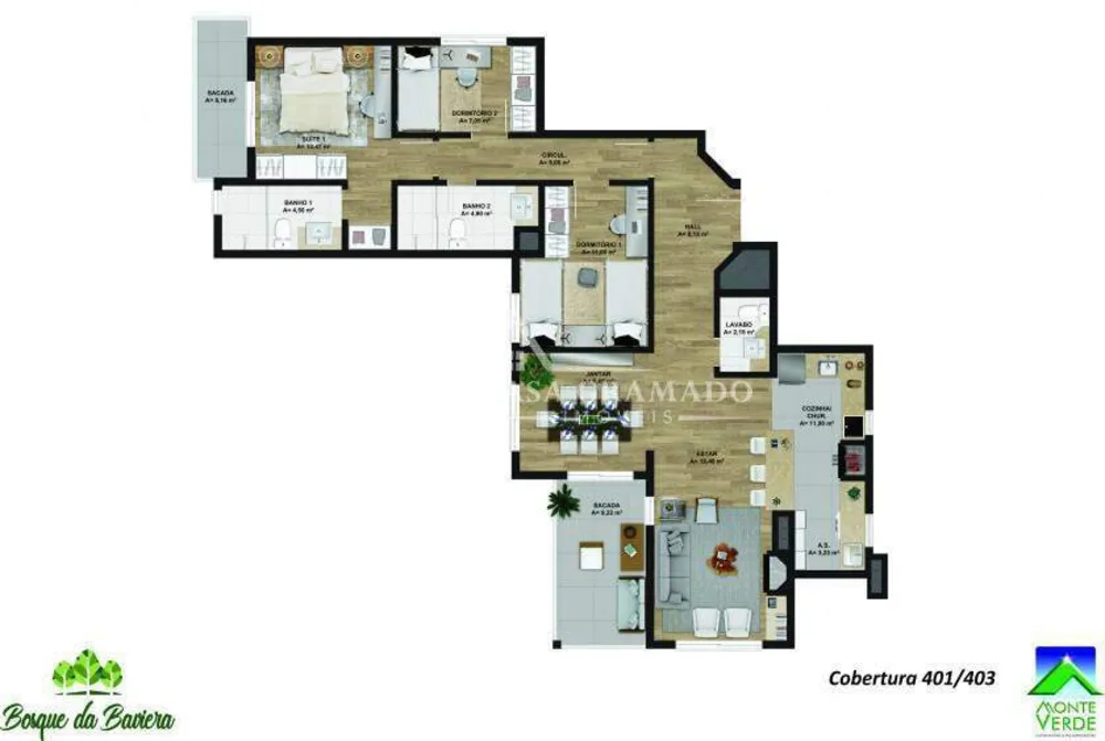 Apartamento, 3 quartos, 197 m² - Foto 17