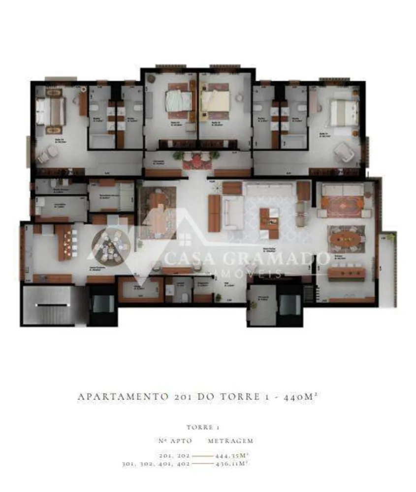 Apartamento, 4 quartos, 444 m² - Foto 24