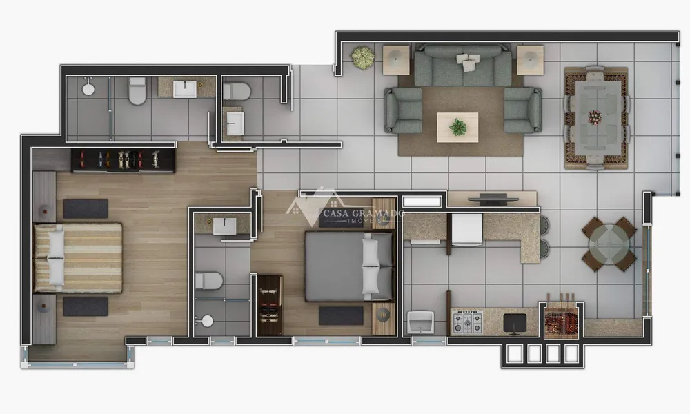 Apartamento, 2 quartos, 71 m² - Foto 43