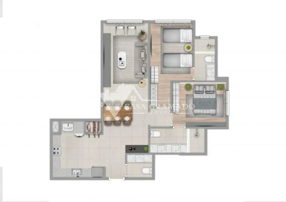 Apartamento, 3 quartos, 95 m² - Foto 16
