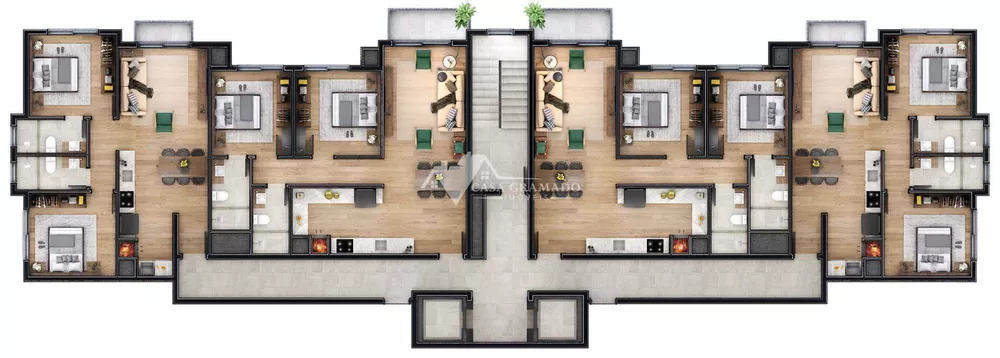 Apartamento, 2 quartos, 96 m² - Foto 3