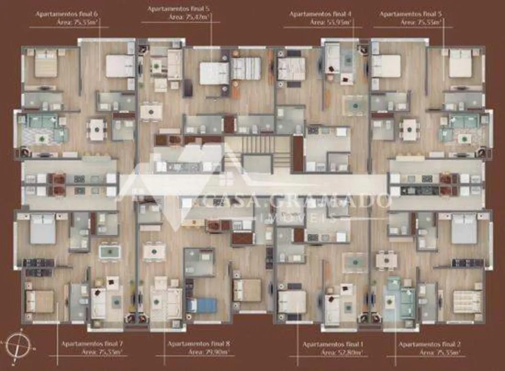 Apartamento, 1 quarto, 68 m² - Foto 14