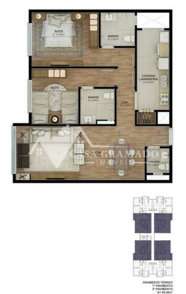 Cobertura, 4 quartos, 153 m² - Foto 34