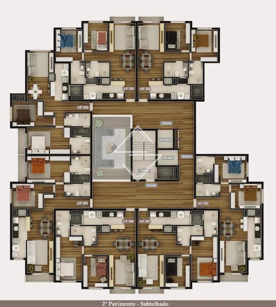 Apartamento, 2 quartos, 65 m² - Foto 34