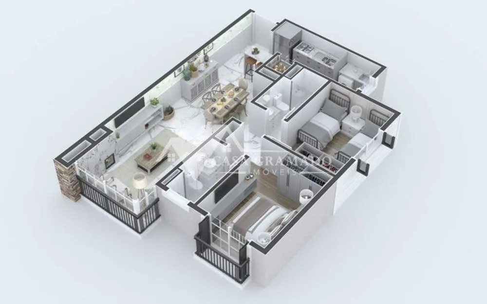 Apartamento, 2 quartos, 82 m² - Foto 22