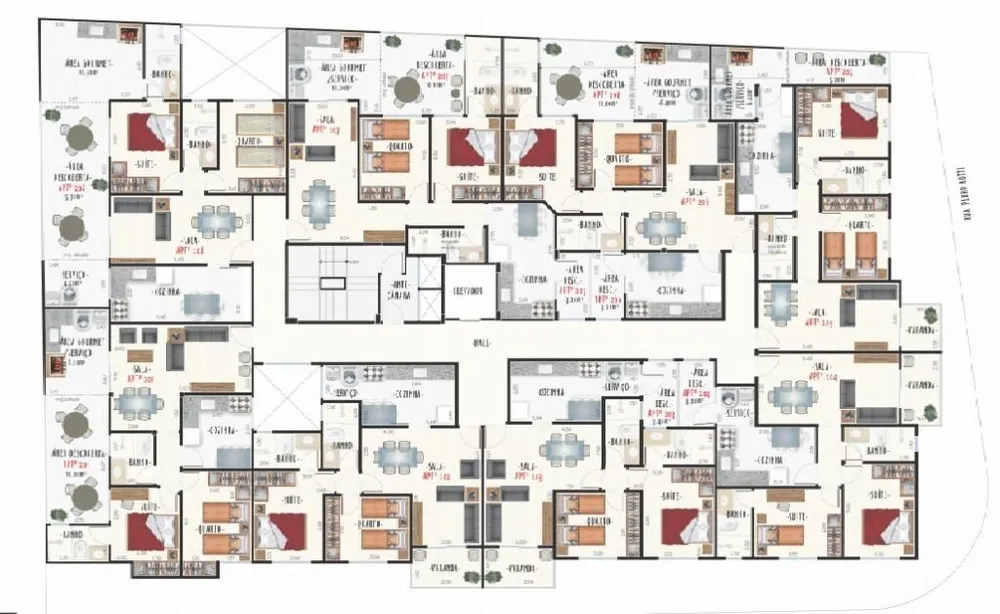 Apartamento, 2 quartos, 74 m² - Foto 4
