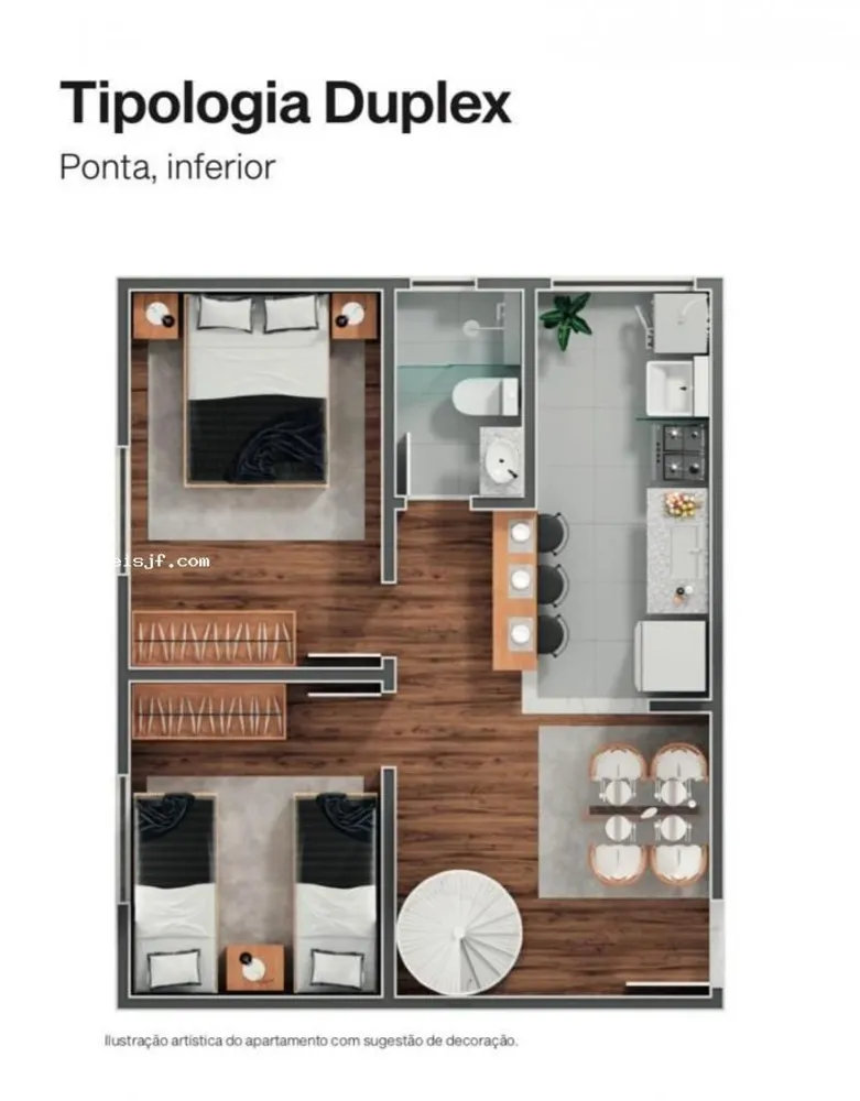 Cobertura, 2 quartos, 90 m² - Foto 4