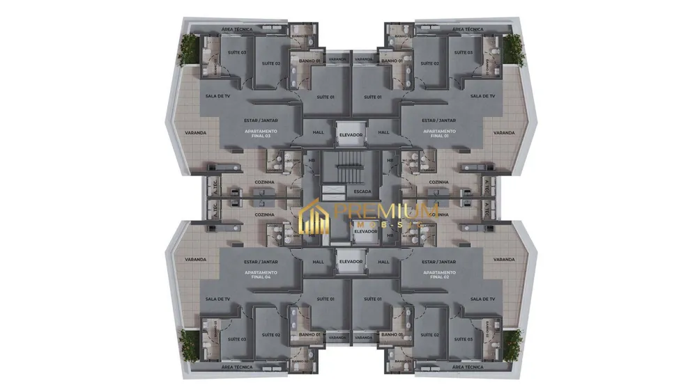Apartamento, 3 quartos, 149 m² - Foto 6