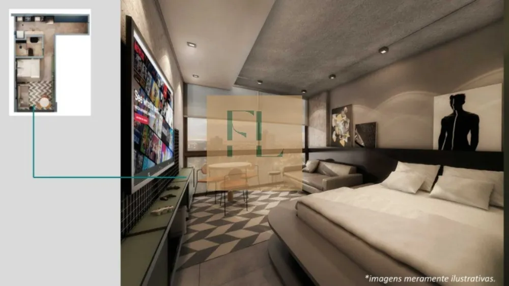 Apartamento, 1 quarto, 33 m² - Foto 3