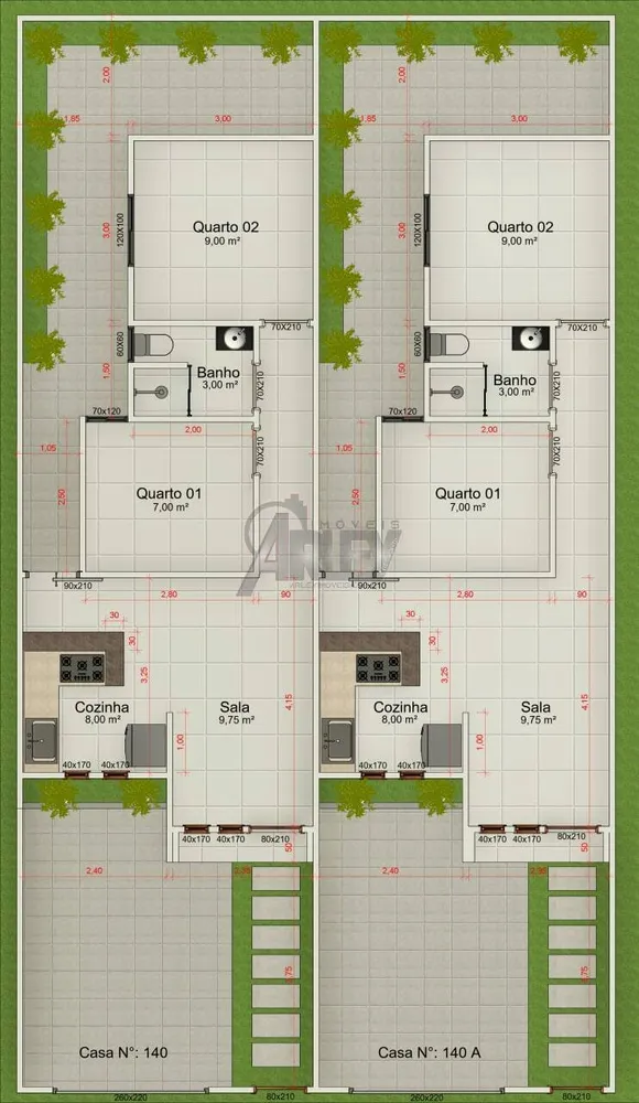 Casa, 2 quartos - Foto 4