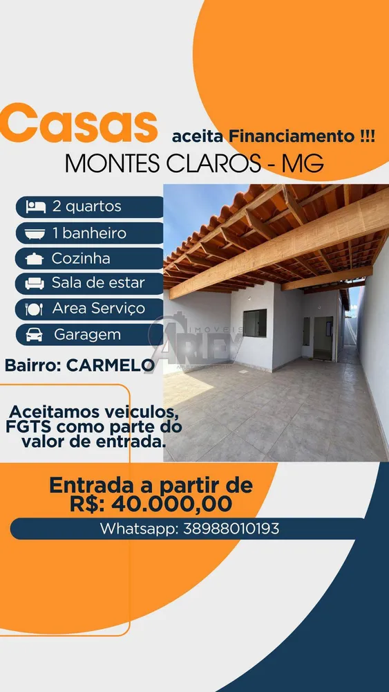 Casa, 2 quartos, 55 m² - Foto 1